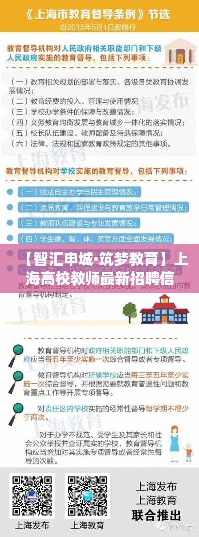 【智汇申城·筑梦教育】上海高校教师最新招聘信息网揭秘
