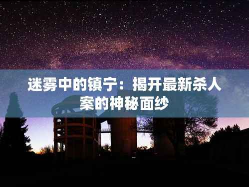 迷雾中的镇宁:揭开最新杀人案的神秘面纱