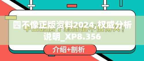 四不像正版资料2024,权威分析说明_XP8.356