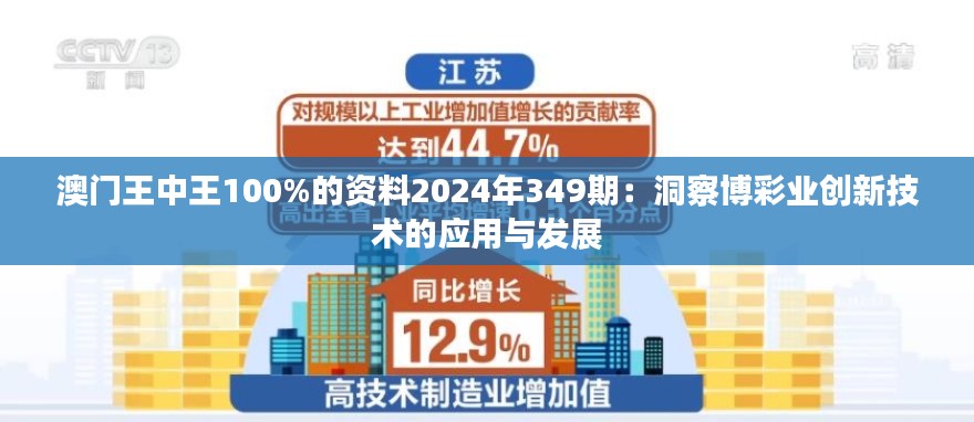澳门王中王100%的资料2024年349期:洞察博彩业创新技术的应用与发展