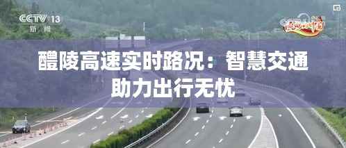 醴陵高速实时路况：智慧交通助力出行无忧