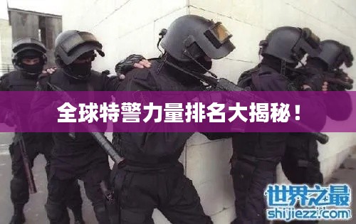全球特警力量排名大揭秘!
