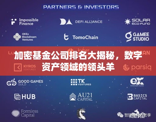 加密基金公司排名大揭秘,数字资产领域的领头羊