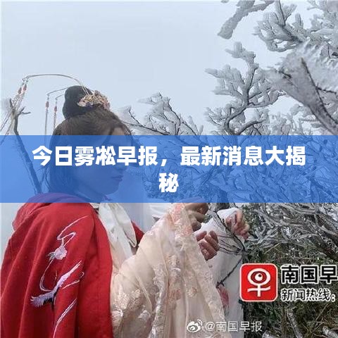 今日雾凇早报，最新消息大揭秘