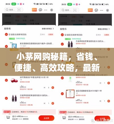小茅网购秘籍,省钱、便捷、高效攻略,最新购物指南一网打尽!