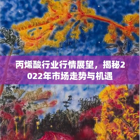 丙烯酸行业行情展望,揭秘2022年市场走势与机遇