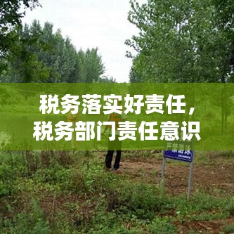 税务落实好责任,税务部门责任意识